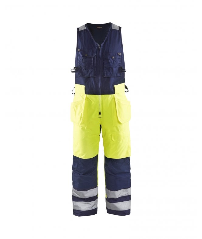 Blaklader  Winter Sleeveless Overalls, High Vis Vis