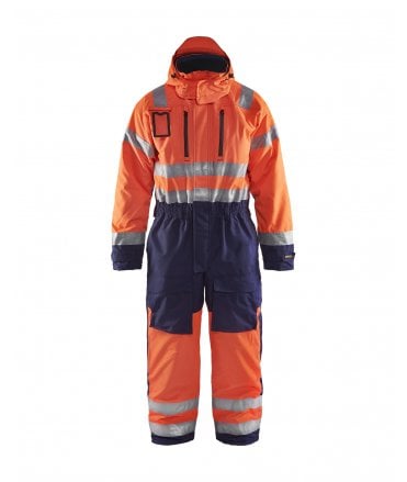Blaklader Winter Waterproof Overall, High Vis