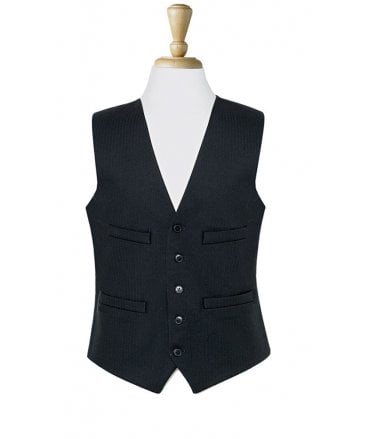 Brook Taverner Black Waistcoat