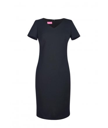 Brook Taverner Corinthia V-neck Dress