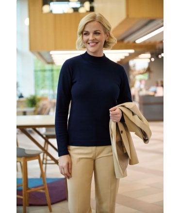 Golden Ladies Turtleneck Jumper