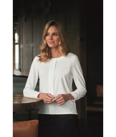 Brook Taverner Riola crepe de chine Blouse