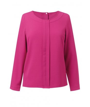 Brook Taverner Roma crepe de chine Blouse