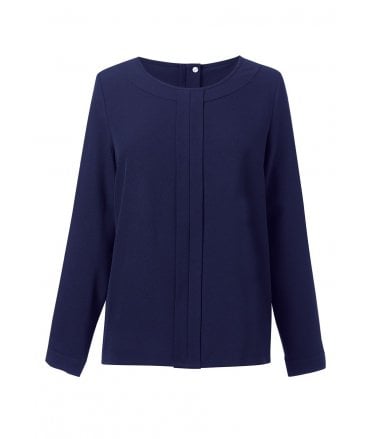 Brook Taverner Roma crepe de chine Blouse