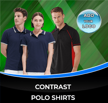 Contrast Polo Shirts