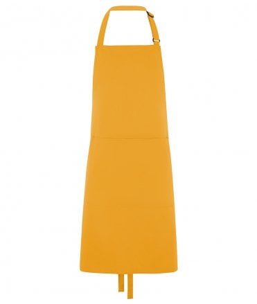 Dennys Polyester Bib Apron with Pocket