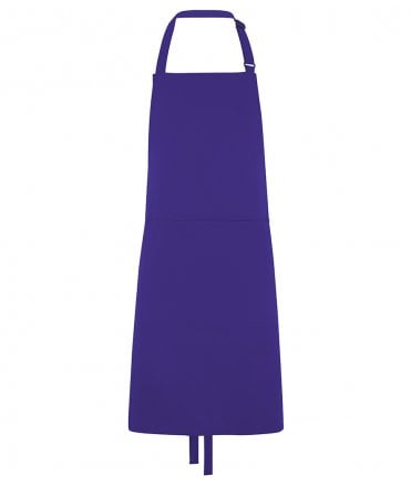Dennys Polyester Bib Apron with Pocket