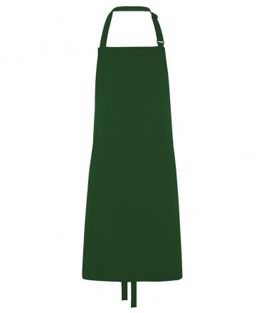 Dennys Polyester Bib Apron with Pocket