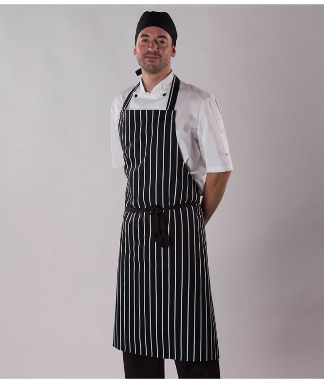 Dennys  Stripe Bib Apron