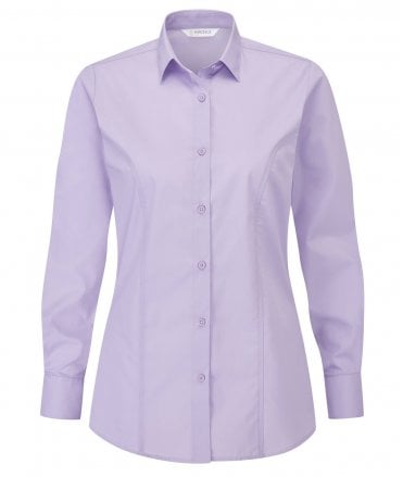 Disley Enya Long Sleeve Cotton Rich Blouse