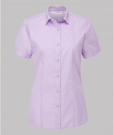 Disley Enya Short Sleeve Cotton Rich Blouse