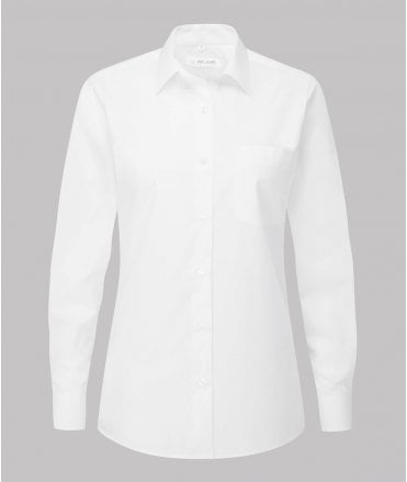 Disley Ladies Classic Collar Long Sleeve Shirt
