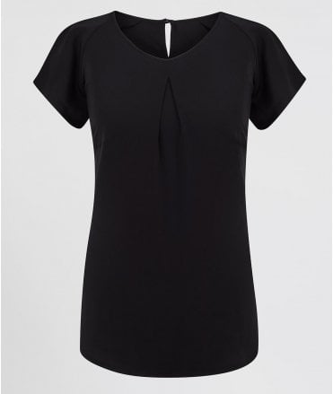 Disley Mona Ladies Short Sleeve Round Neck Top