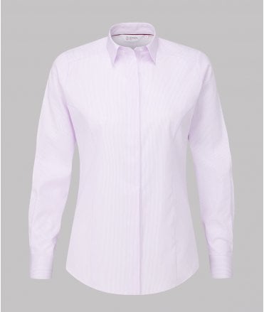 Disley Nuala Ladies Long Sleeve Striped Blouse