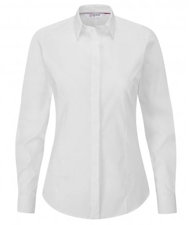 Disley Orla Ladies Long Sleeve Stretch Blouse