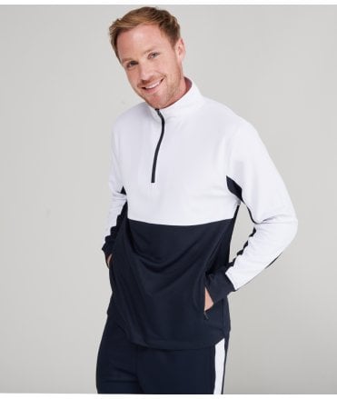 Finden and Hales 1/4 Zip Tracksuit Top