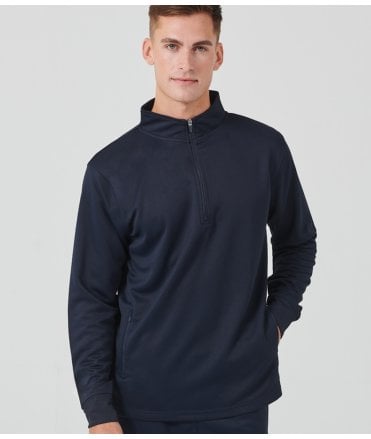 Finden and Hales 1/4 Zip Tracksuit Top