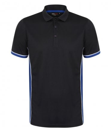 Finden and Hales Contrast Panel Polo Shirt