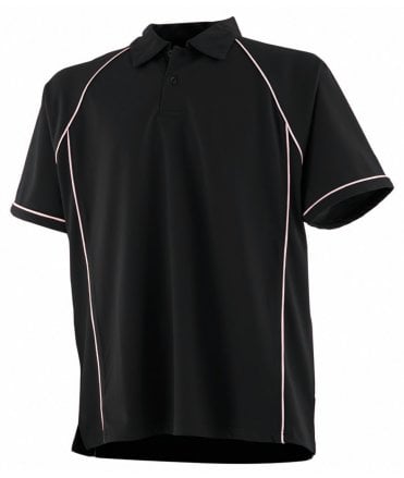 Finden and Hales Kids Performance Piped Polo Shirt