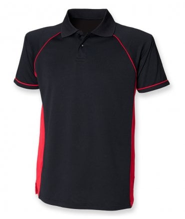 Finden and Hales Performance Panel Polo Shirt