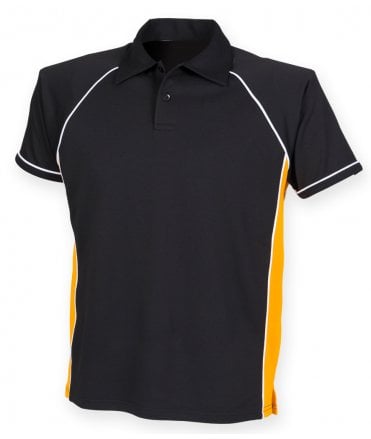 Finden and Hales Performance Piped Polo Shirt