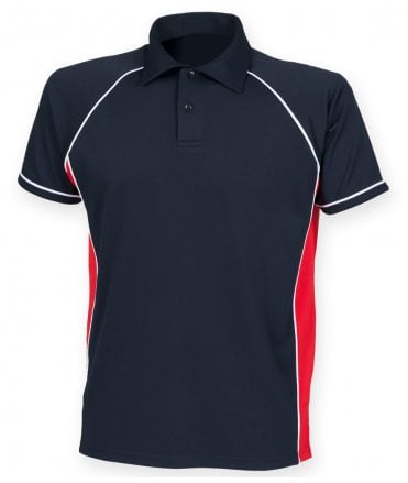 Finden and Hales Performance Piped Polo Shirt