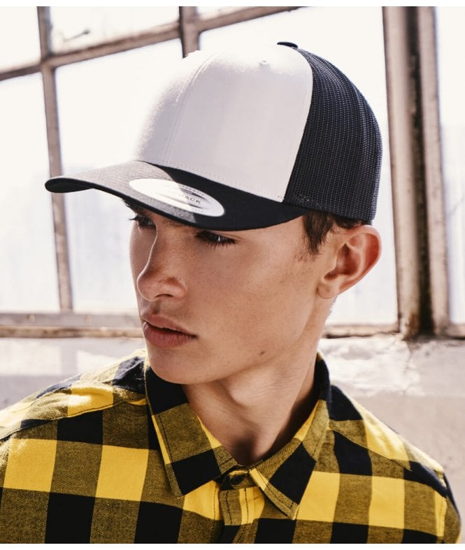 Flexfit  Retro Trucker Coloured Front Cap