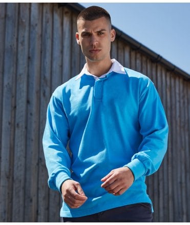Front Row Long Sleeve Classic Rugby Shirt