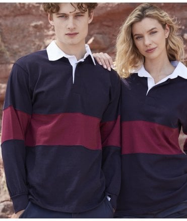 Front Row Panelled Rugby Shirt
