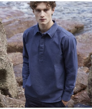 Front Row Pullover Drill Shirt