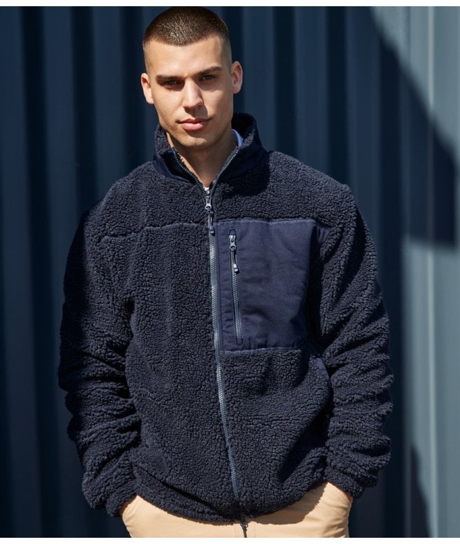 Front Row  Recycled Sherpa Fleece