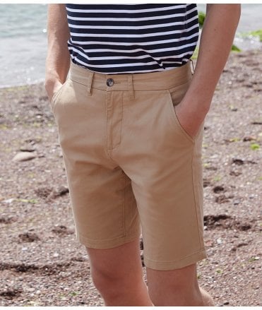 Front Row Stretch Chino Shorts