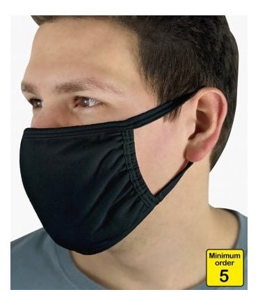 Fruit of the Loom 3-Ply Cotton Face Cover (5 Pack)