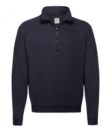 Fruit of the Loom Classic Zip Neck Sweatshirt