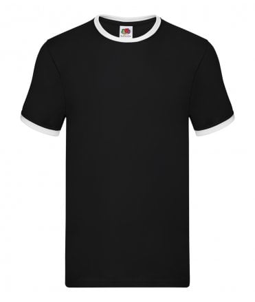 Fruit of the Loom Contrast Ringer T-Shirt
