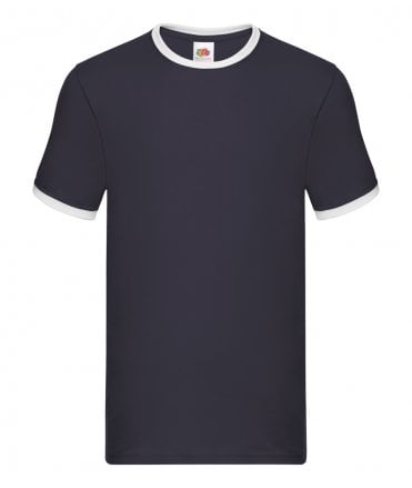 Fruit of the Loom Contrast Ringer T-Shirt