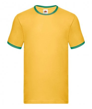 Fruit of the Loom Contrast Ringer T-Shirt
