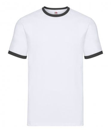 Fruit of the Loom Contrast Ringer T-Shirt