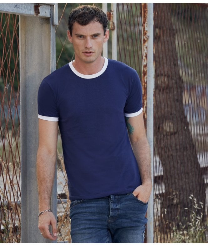 Fruit of the Loom  Contrast Ringer T-Shirt