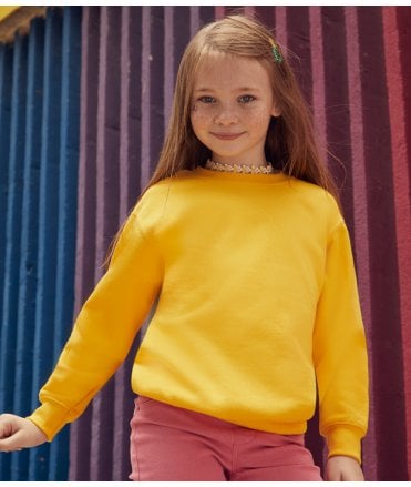 Fruit of the Loom Kids Classic Drop Shoulder Sweatshirt