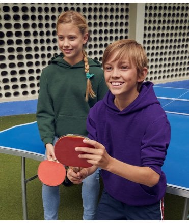 Fruit of the Loom Kids Classic Hooded Sweatshirt