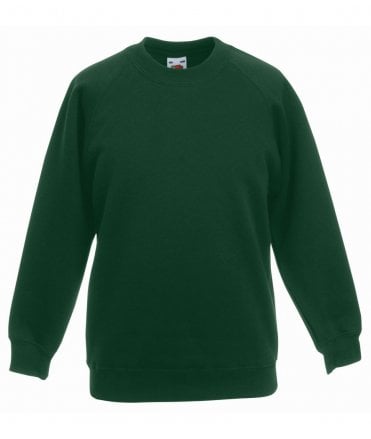 Fruit of the Loom Kids Classic Raglan Sweatshirt