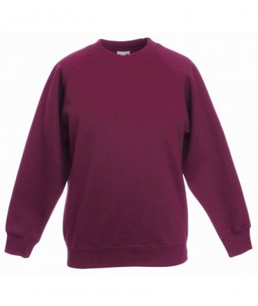 Fruit of the Loom Kids Classic Raglan Sweatshirt