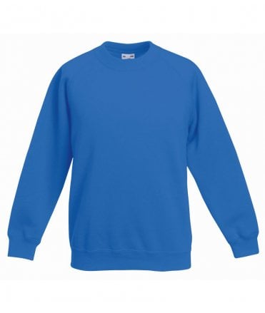 Fruit of the Loom Kids Classic Raglan Sweatshirt