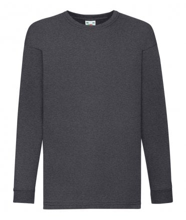 Fruit of the Loom Kids Long Sleeve Value T-shirt