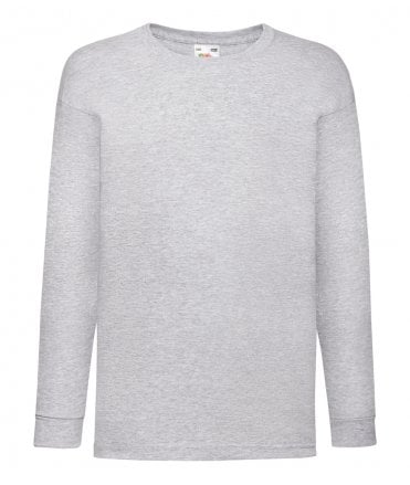 Fruit of the Loom Kids Long Sleeve Value T-shirt