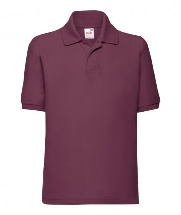 Fruit of the Loom Kids Poly/Cotton Pique Polo Shirt