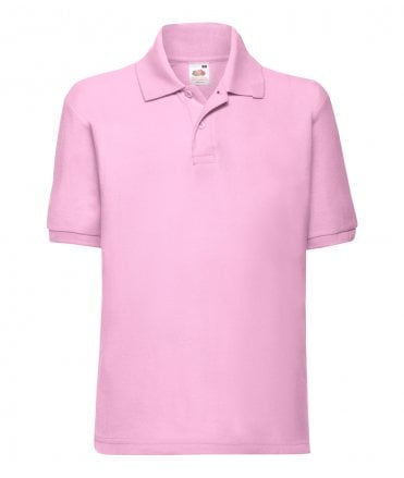 Fruit of the Loom Kids Poly/Cotton Pique Polo Shirt