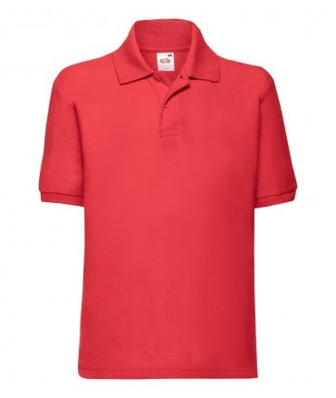Fruit of the Loom Kids Poly/Cotton Pique Polo Shirt