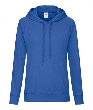 Fruit of the Loom Lady Fit Lightweight Hooded Sweatshirt